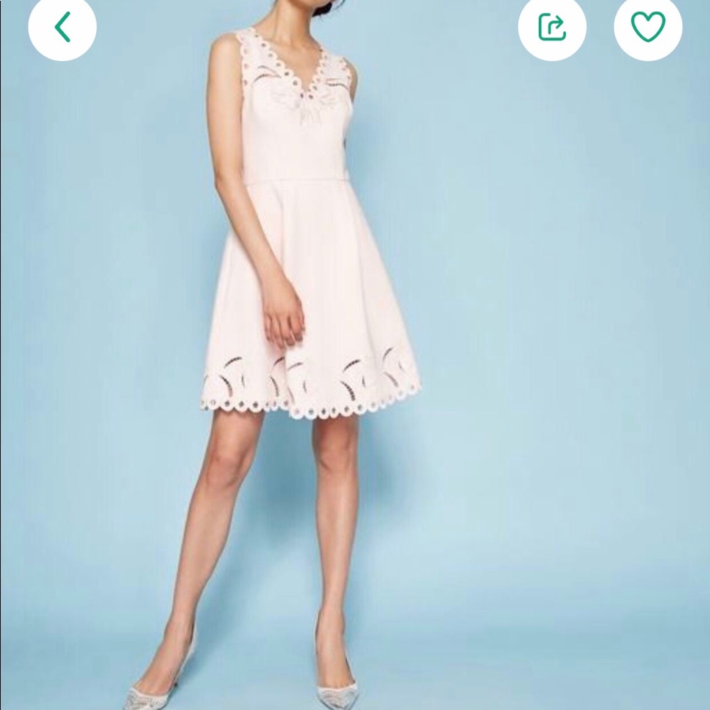Ted Baker pink dress size 2